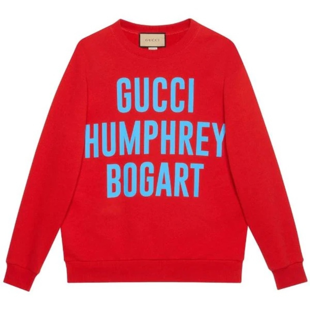 Gucci Humphrey Bogart-print sweatshirt